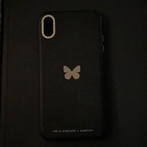 Faux Leather Casetify iPhone XS Max case